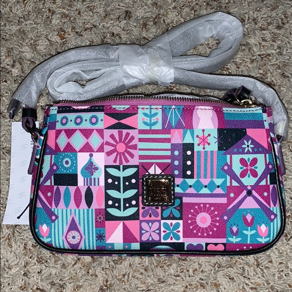 Disney Small World Dooney Crossbody